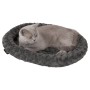 Jack and Vanilla Cesta para mascotas Softy S gris roseta 55x45x7 cm de , Camas para gatos - Ref: Foro24-444149, Precio: 40,95...