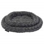 Jack and Vanilla Softy S Haustierkorb, graue Rosette, 55 x 45 x 7 cm von , Katzenbetten - Ref: Foro24-444149, Preis: 40,95 €,...