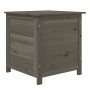 Anthracite gray fir wood cushion trunk 50x50x56 cm by , Outdoor storage boxes - Ref: Foro24-152164, Price: 95,60 €, Discount: %