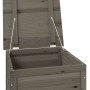 Anthracite gray fir wood cushion trunk 50x50x56 cm by , Outdoor storage boxes - Ref: Foro24-152164, Price: 95,60 €, Discount: %