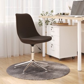 Silla de oficina giratoria de tela marrón oscuro de , Sillas de oficina - Ref: Foro24-338368, Precio: 100,99 €, Descuento: %