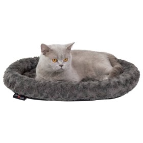 Jack and Vanilla Softy Pet Basket XS Gray Rosette 45x40x7 cm by , Cat beds - Ref: Foro24-444148, Price: 34,99 €, Discount: %