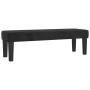 Banco de terciopelo negro 100x30x30 cm de , Bancos - Ref: Foro24-346668, Precio: 53,94 €, Descuento: %