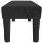 Banco de terciopelo negro 100x30x30 cm de , Bancos - Ref: Foro24-346668, Precio: 53,94 €, Descuento: %