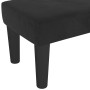 Banco de terciopelo negro 100x30x30 cm de , Bancos - Ref: Foro24-346668, Precio: 53,94 €, Descuento: %