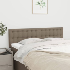 Cabeceros 2 unidades tela gris taupe 72x5x78/88 cm de , Cabeceros y pies de cama - Ref: Foro24-346460, Precio: 64,15 €, Descu...