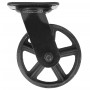 Mac Lean Swivel wheels 2 units black 150 mm by , Material handling - Ref: Foro24-444092, Price: 73,99 €, Discount: %