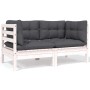 Garden furniture 8 pieces with solid pine wood cushions by , Garden sets - Ref: Foro24-3096233, Price: 668,98 €, Discount: %