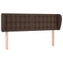 Brown synthetic leather headboard 147x23x78/88 cm by , Headboards and footboards - Ref: Foro24-3117237, Price: 67,11 €, Disco...