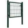 Cancela de valla 2D individual verde 106x130 cm de vidaXL, Puertas de jardín - Ref: Foro24-141747, Precio: 177,41 €, Descuent...