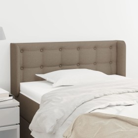 Taupe gray fabric headboard 93x16x78/88 cm by , Headboards and footboards - Ref: Foro24-3119188, Price: 57,72 €, Discount: %