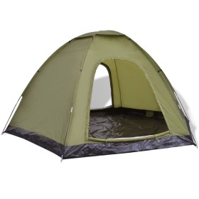 Tent for 6 people green by vidaXL, tents - Ref: Foro24-91010, Price: 89,16 €, Discount: %