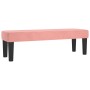 Cama box spring con colchón terciopelo rosa 140x190 cm de , Camas y somieres - Ref: Foro24-3137904, Precio: 538,70 €, Descuen...