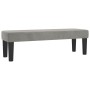 Cama box spring con colchón terciopelo gris claro 180x200 cm de , Camas y somieres - Ref: Foro24-3138037, Precio: 686,98 €, D...