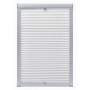 White pleated blind M08/308 by vidaXL, Blinds and blinds - Ref: Foro24-131312, Price: 33,80 €, Discount: %