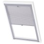 White pleated blind M08/308 by vidaXL, Blinds and blinds - Ref: Foro24-131312, Price: 33,80 €, Discount: %