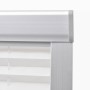 White pleated blind M08/308 by vidaXL, Blinds and blinds - Ref: Foro24-131312, Price: 33,80 €, Discount: %