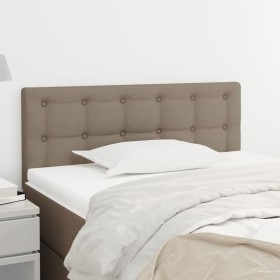 Cabecero de tela gris taupe 90x5x78/88 cm de , Cabeceros y pies de cama - Ref: Foro24-346420, Precio: 48,09 €, Descuento: %