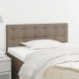 Cabecero de tela gris taupe 90x5x78/88 cm de , Cabeceros y pies de cama - Ref: Foro24-346420, Precio: 48,07 €, Descuento: %