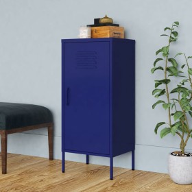 Navy blue steel storage cabinet 42.5x35x101.5 cm by , Lockers and storage cabinets - Ref: Foro24-336190, Price: 123,98 €, Dis...