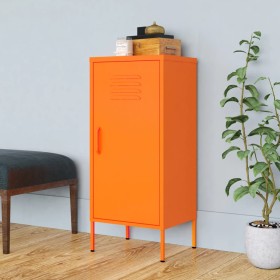 Orange steel storage cabinet 42.5x35x101.5 cm by , Lockers and storage cabinets - Ref: Foro24-336192, Price: 138,10 €, Discou...