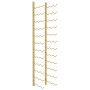 Wall wine rack for 36 golden iron bottles by , Wine racks - Ref: Foro24-340888, Price: 66,49 €, Discount: %