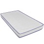 Bed with pink velvet viscoelastic mattress 90x200 cm by , Beds and slatted bases - Ref: Foro24-278137, Price: 384,99 €, Disco...