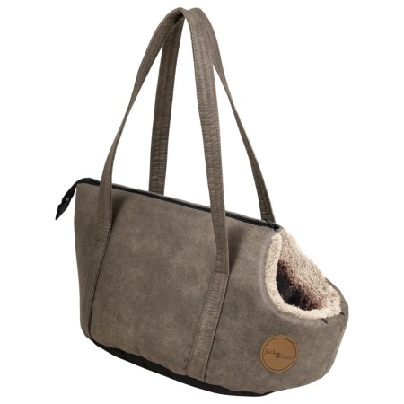 Jack and Vanilla Classy M pet bag stone color 55x30 cm by , Pet carriers and boxes - Ref: Foro24-444159, Price: 84,76 €, Disc...