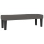 Synthetic leather gray bench 100x30x30 cm by , Banks - Ref: Foro24-346664, Price: 48,76 €, Discount: %