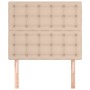 Headboards 2 units cappuccino synthetic leather 80x5x78/88 cm by , Headboards and footboards - Ref: Foro24-3116409, Price: 67...