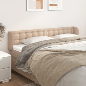 Cappuccino synthetic leather headboard 163x23x78/88 cm by , Headboards and footboards - Ref: Foro24-3117245, Price: 72,99 €, ...