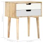 Solid mango wood bedside table 47x35x59 cm by vidaXL, Nightstands - Ref: Foro24-286481, Price: 91,67 €, Discount: %