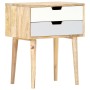 Solid mango wood bedside table 47x35x59 cm by vidaXL, Nightstands - Ref: Foro24-286481, Price: 91,67 €, Discount: %