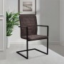 Cantilever dining chairs 2 units brown synthetic leather by vidaXL, dining chairs - Ref: Foro24-242284, Price: 191,13 €, Disc...