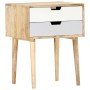 Solid mango wood bedside table 47x35x59 cm by vidaXL, Nightstands - Ref: Foro24-286481, Price: 91,67 €, Discount: %