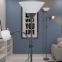 Black floor lamp by vidaXL, Lamps - Ref: Foro24-242733, Price: 33,03 €, Discount: %