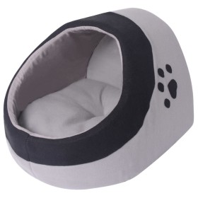 Cube bed for cats size M gray and black by vidaXL, Cat beds - Ref: Foro24-131368, Price: 29,14 €, Discount: %