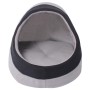 Cama cubo para gatos tamaño M gris y negra de vidaXL, Camas para gatos - Ref: Foro24-131368, Precio: 34,73 €, Descuento: %