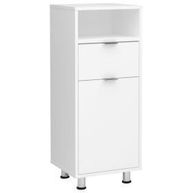 FMD White bathroom cabinet 36.7x32.9x90.4 cm by , bathroom vanities - Ref: Foro24-447421, Price: 164,41 €, Discount: %