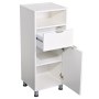 FMD White bathroom cabinet 36.7x32.9x90.4 cm by , bathroom vanities - Ref: Foro24-447421, Price: 164,41 €, Discount: %