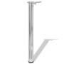 4 height-adjustable table legs 710 mm chrome color by vidaXL, Table legs - Ref: Foro24-242133, Price: 53,53 €, Discount: %