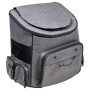 Jack and Vanilla Travel Haustierrucksack grau/schwarz 40x25x36 cm von , Transportboxen und Boxen für Haustiere - Ref: Foro24-...