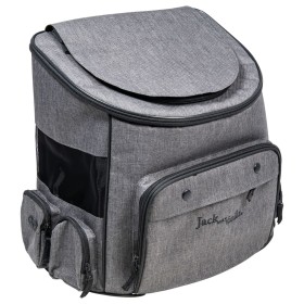 Jack and Vanilla Travel pet backpack grey/black 40x25x36 cm by , Pet carriers and boxes - Ref: Foro24-444191, Price: 80,99 €,...