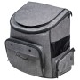 Jack and Vanilla Travel Haustierrucksack grau/schwarz 40x25x36 cm von , Transportboxen und Boxen für Haustiere - Ref: Foro24-...