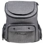 Jack and Vanilla Mochila para mascotas Travel gris/negro 40x25x36 cm de , Transportines y cajas para mascotas - Ref: Foro24-4...