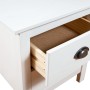 Hill bedside table solid white pine wood 46x35x49.5 cm by vidaXL, Nightstands - Ref: Foro24-288908, Price: 93,42 €, Discount: %