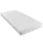 Bed with pink velvet mattress 90x200 cm by , Beds and slatted bases - Ref: Foro24-278162, Price: 377,99 €, Discount: %