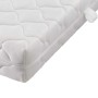 Bed with pink velvet mattress 90x200 cm by , Beds and slatted bases - Ref: Foro24-278162, Price: 377,99 €, Discount: %