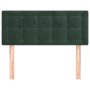 Dark green velvet headboard 80x5x78/88 cm by , Headboards and footboards - Ref: Foro24-346413, Price: 45,06 €, Discount: %