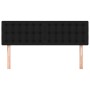 Headboards 2 units black fabric 72x5x78/88 cm by , Headboards and footboards - Ref: Foro24-346458, Price: 60,49 €, Discount: %